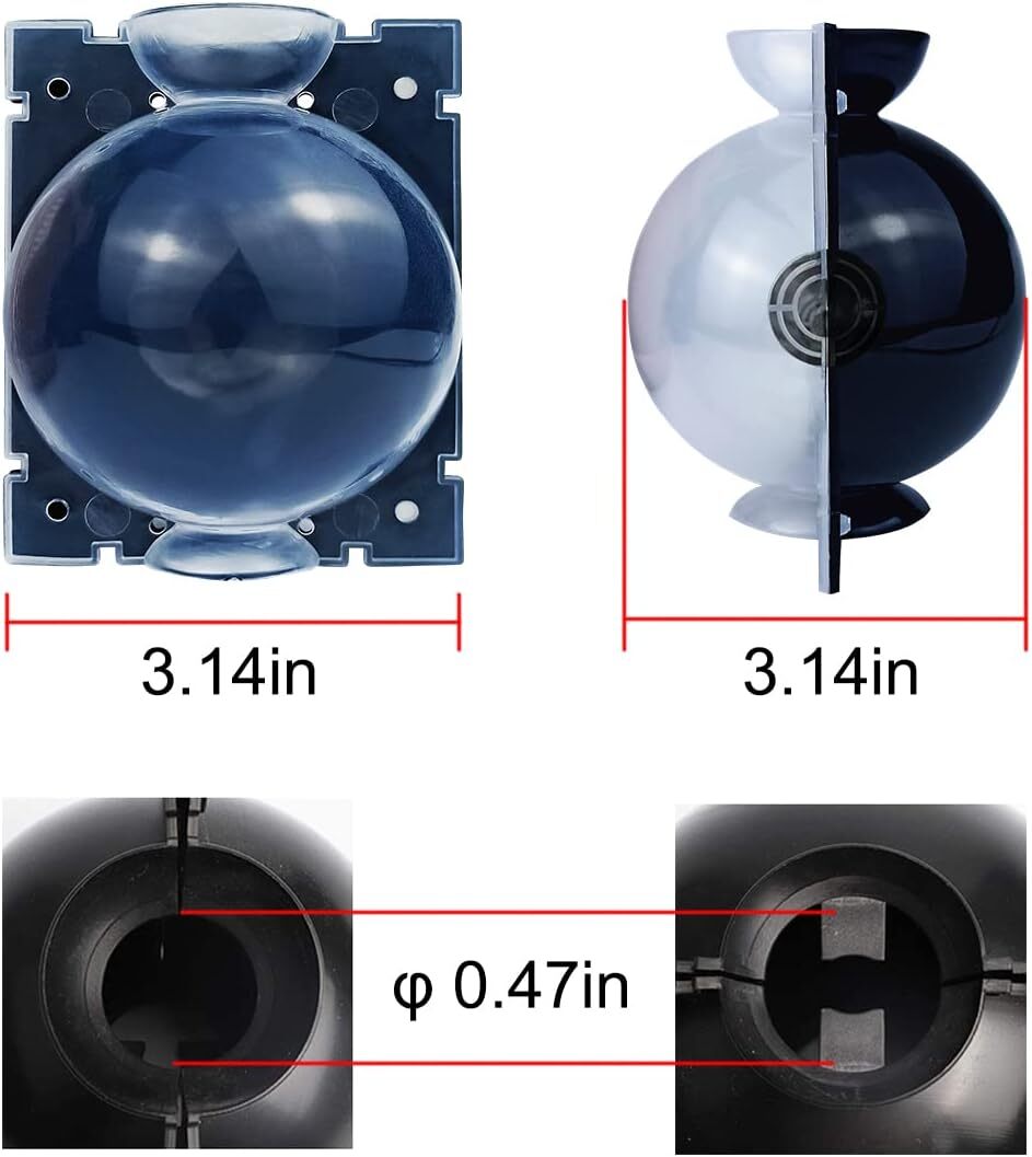 10 PCS Air Layering Propagation Kit with Zip Ties, Reusable Half Transparent Gra gallery