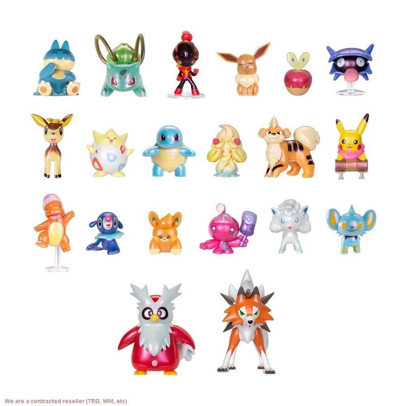 Pokemon Battle Figure Multipack Deluxe Holiday Calendar 2025 gallery