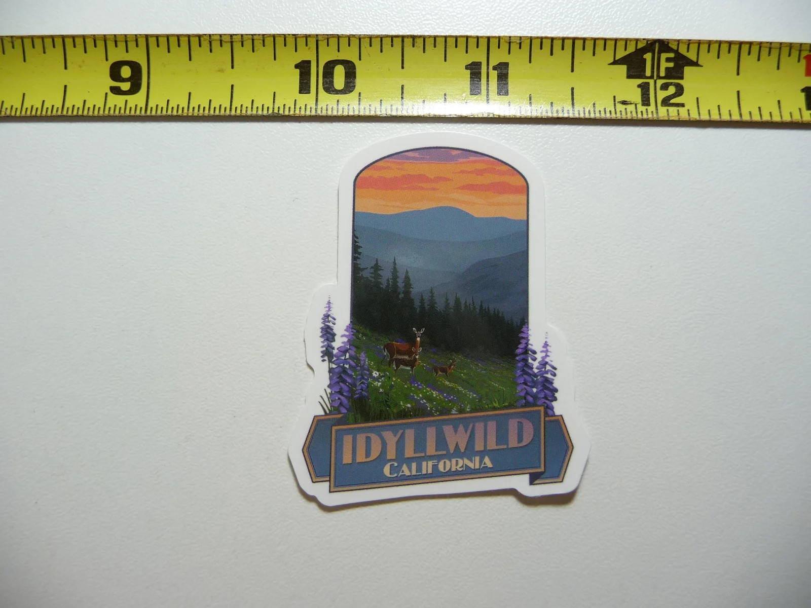 CALIFORNIA IDYLLWILD MOUNTAIN VIEW SMALL STICKER DECAL PRIDE STATE gallery