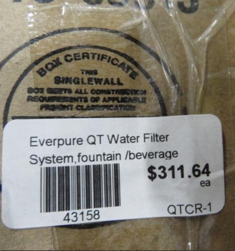 Everpure QTCR-1 Water Filter System Single (1) CTO-QCR2 Activated Carbon Cartrid gallery