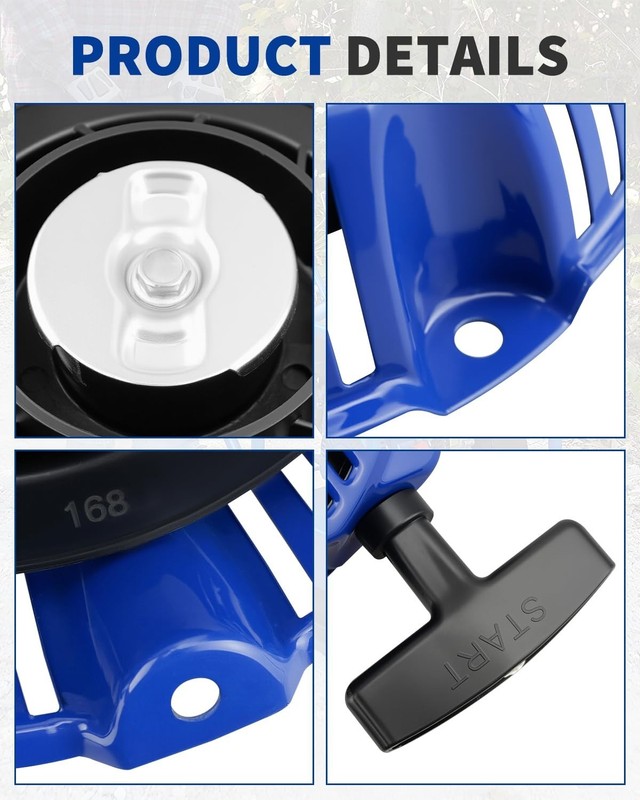 Recoil Starter Pull Start Assembly for 212cc Engine, Fits Durostar & Pressure Wa gallery