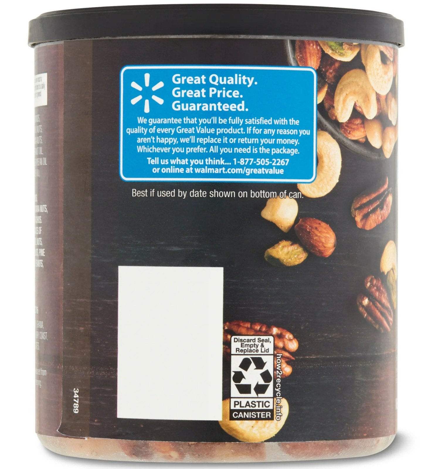 Great Value Lightly Salted, Deluxe Mixed Nuts, 15.25 oz 2 PACK gallery
