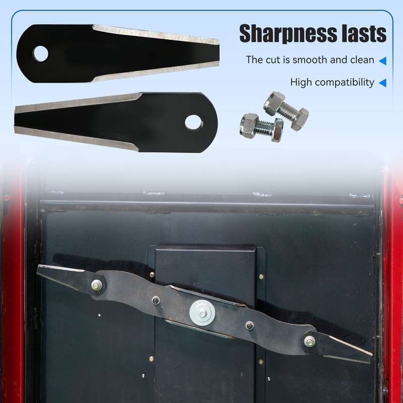 Lawn Mower Blade Set (2-Pack) – Models Heavy-Duty Replacement Blades gallery