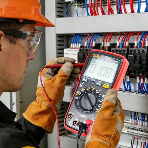 PRO True RMS Digital Multimeter Measures AC/DC Voltage and Current 17B gallery