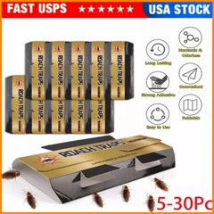 5~30PCS Pest Roach Glue Trap Cockroach Killer Bait Catchers Indoor Office Motel
