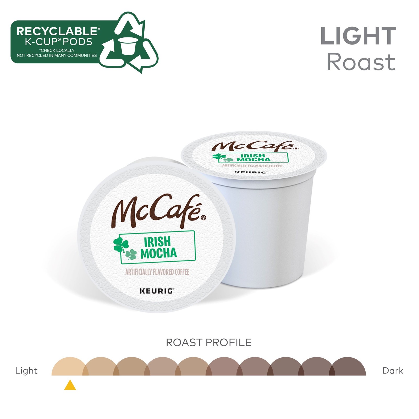 McCafe Irish Mocha, K-Cup Pods, Flavored Coffee, 24 Count gallery