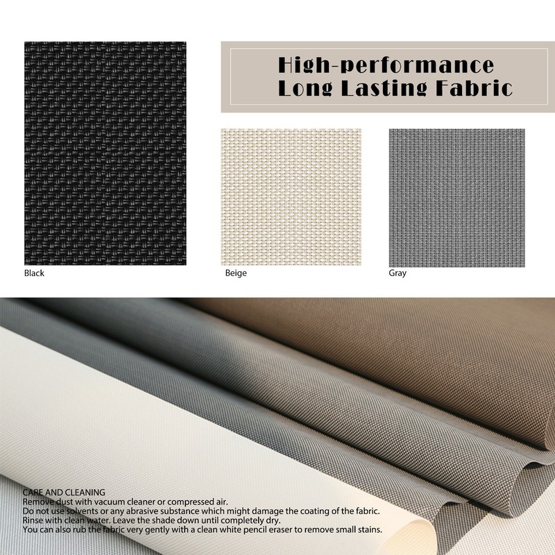 PVC Coated Gate Privacy Screen Panel Privacy Barrier 95% UV Block with Grommets gallery