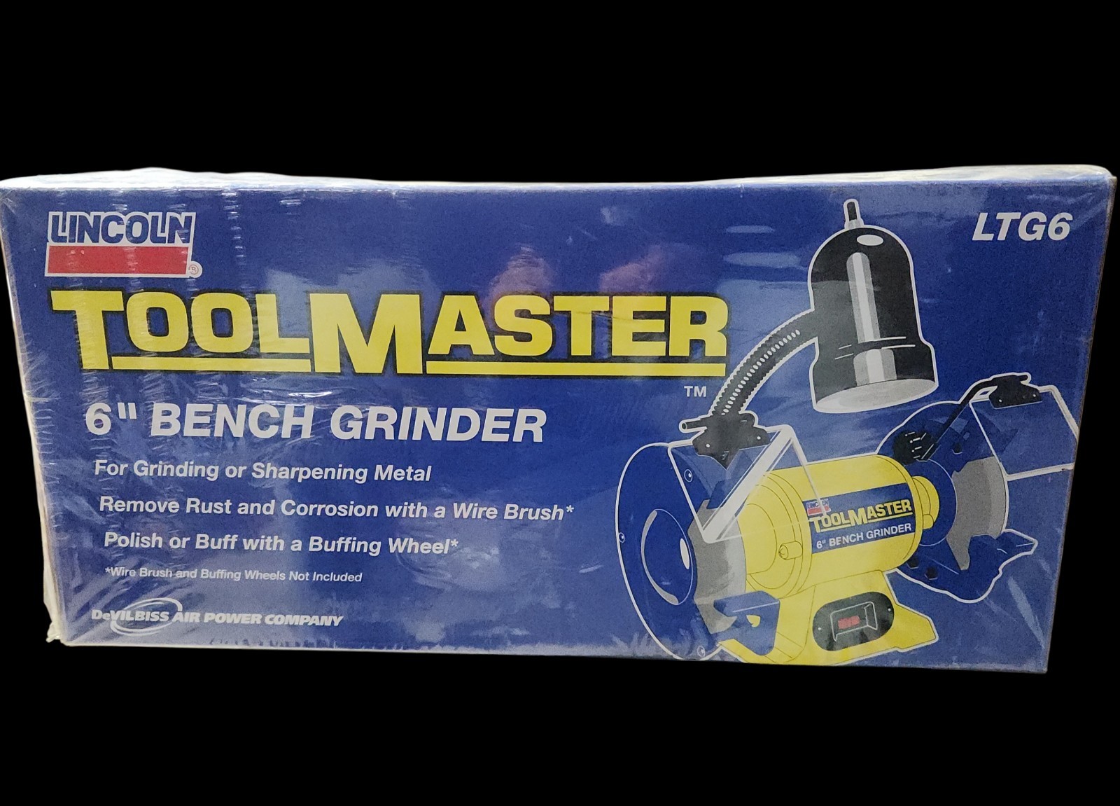 Lincoln Toolmaster LTG6 6" Inch Bench Grinder Corded Electric NEW gallery