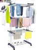 HOMIDEC Clothes Drying Rack, Oversized 67.7H x 19.7W x 30L inches, Gray gallery