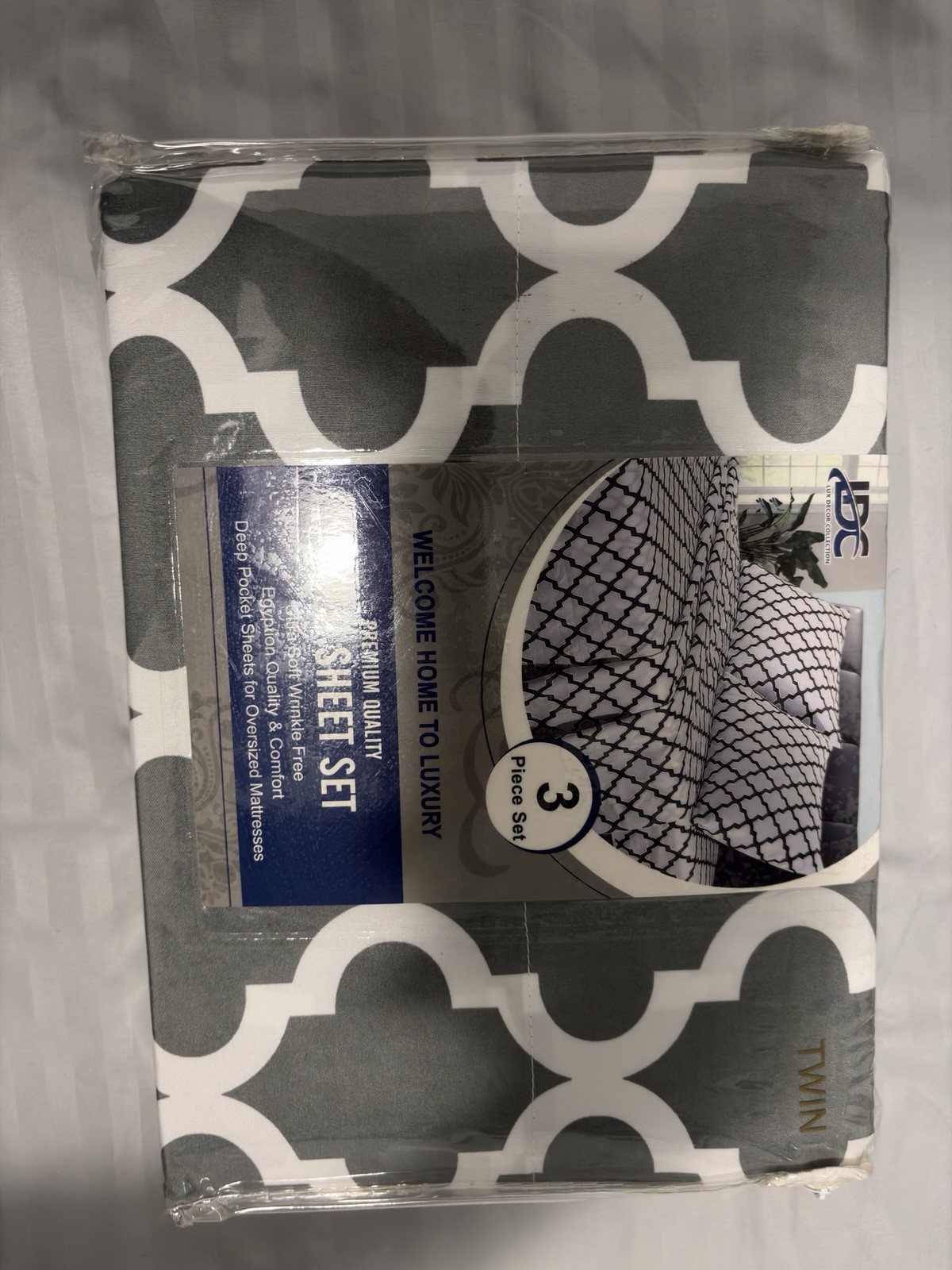 Lux Decor Collection Twin Sheet Set Premium Quality Sheet 3 Piece Set New gallery