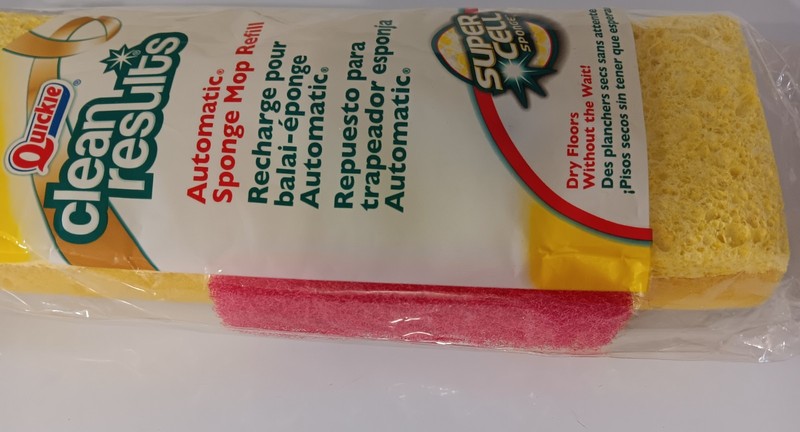 Quickie Type S Refill Clean Results Automatic Sponge Mop Super Cell Sponge New gallery
