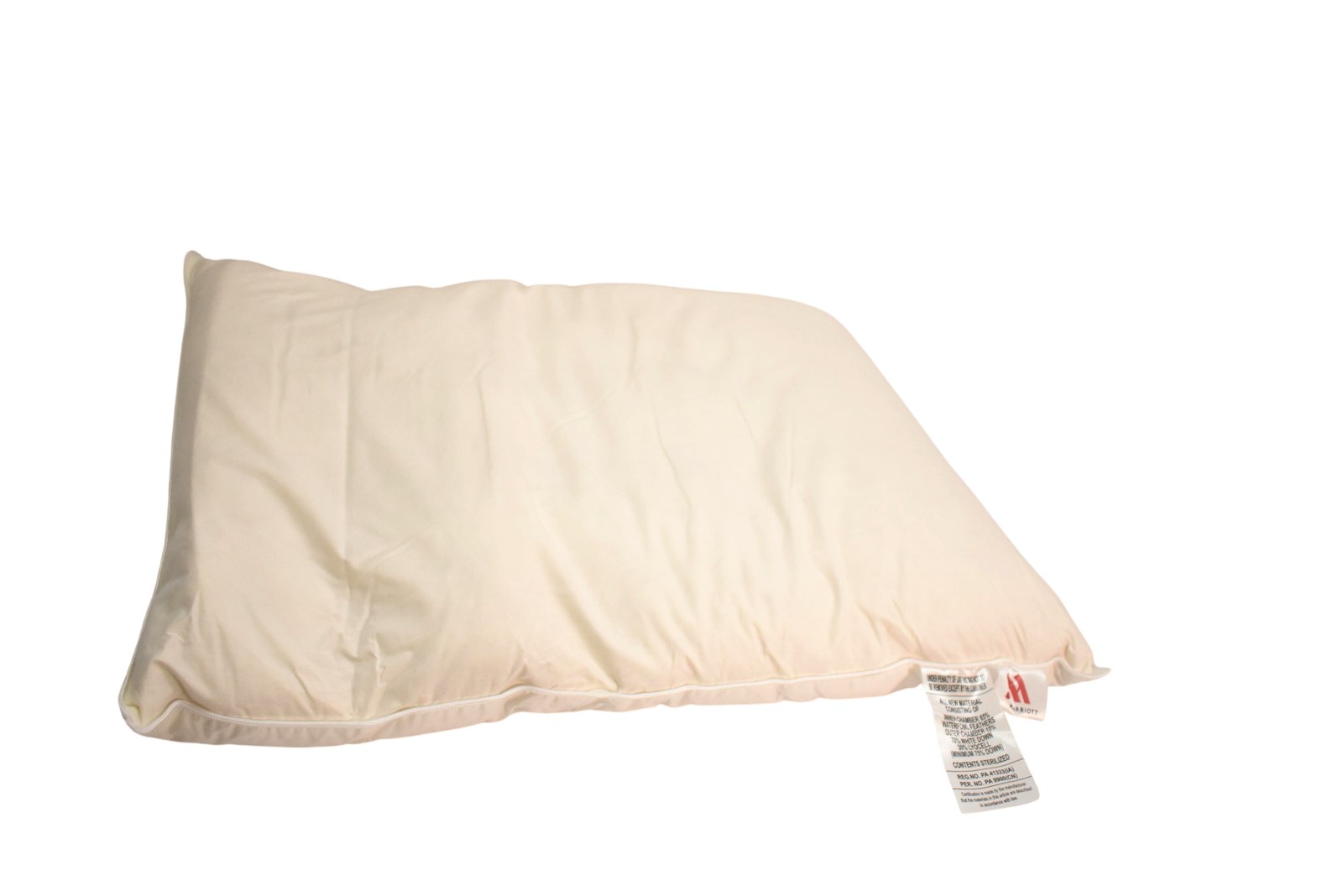 Marriott Down Feather Pillow Insert White Rectangle Non-Standard Bedroom 26x20 gallery