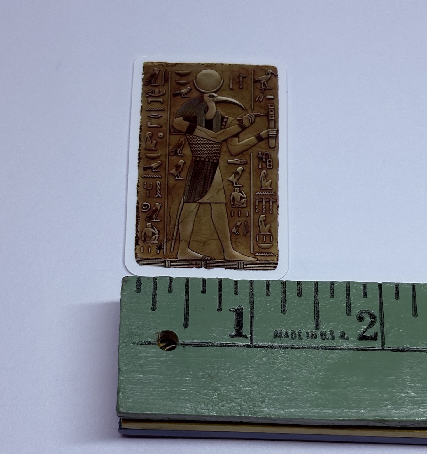 Thoth Egyptian God Sticker Decal Mythical Egypt Art Vinyl Journal Decor Tc9 gallery
