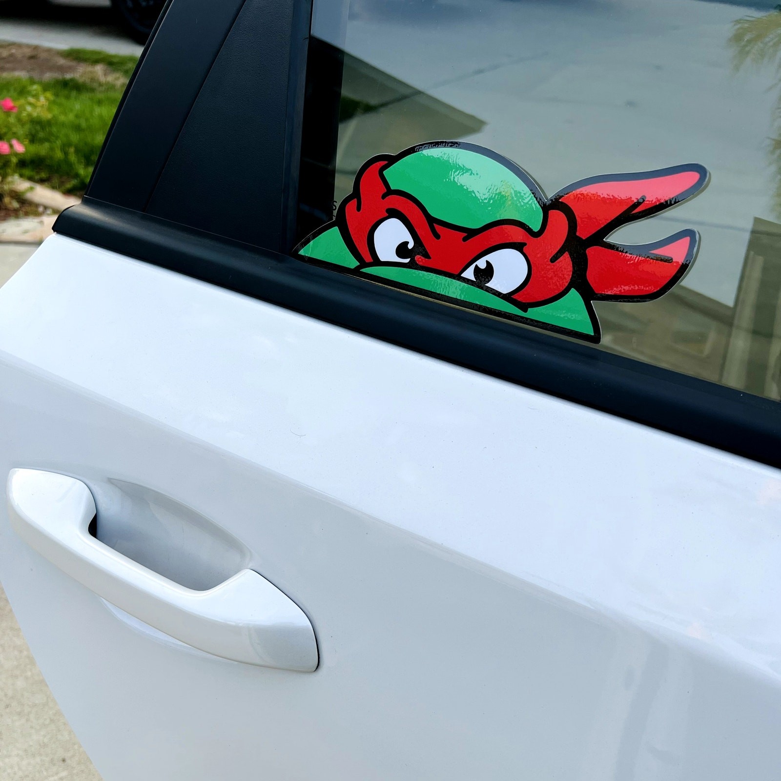 Ninja Turtles | TMNT | Car Peeker Decal | Pick One | 7" gallery