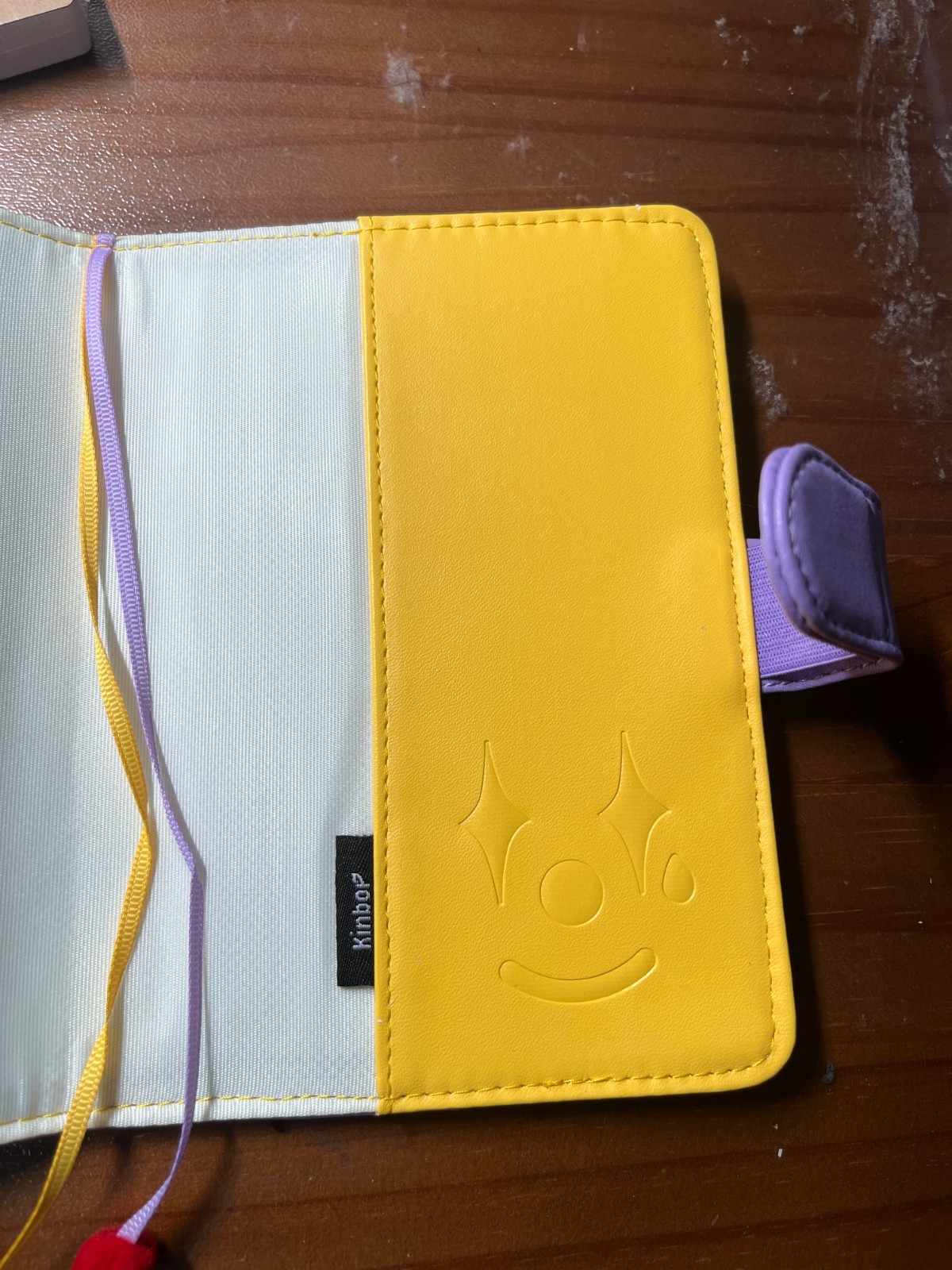 Kinbor Clown A6 Notebook Hobonichi Style Leather Cover Travel Planner gallery
