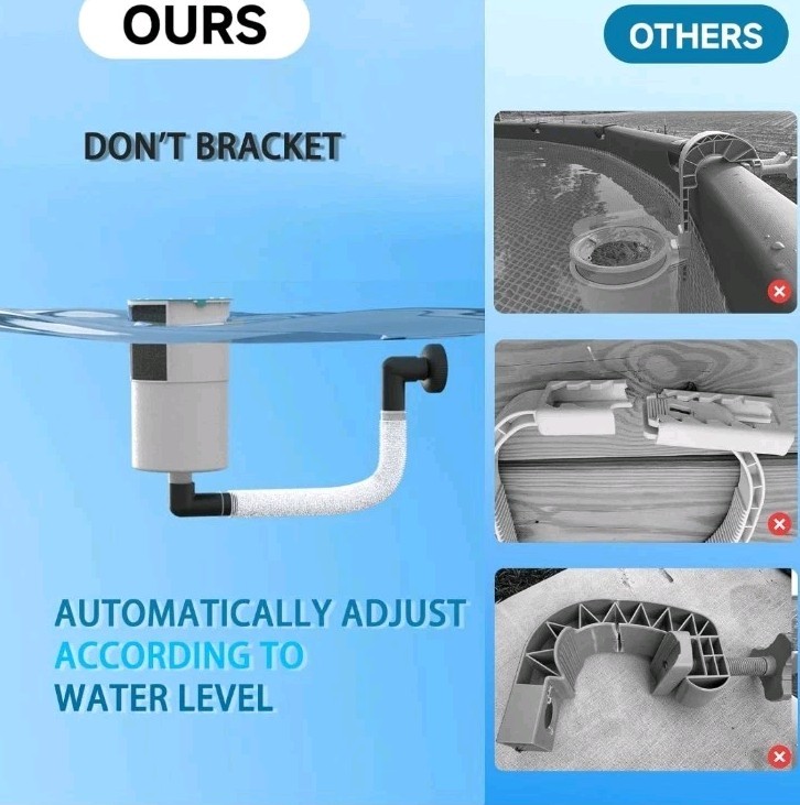 Pool Surface Float Skimmer, No Installation Required gallery
