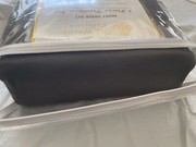 LUX DECOR COLLECTION DUVET 3 PC SET, 1800 SERIES, DARK GREY, NWOT gallery