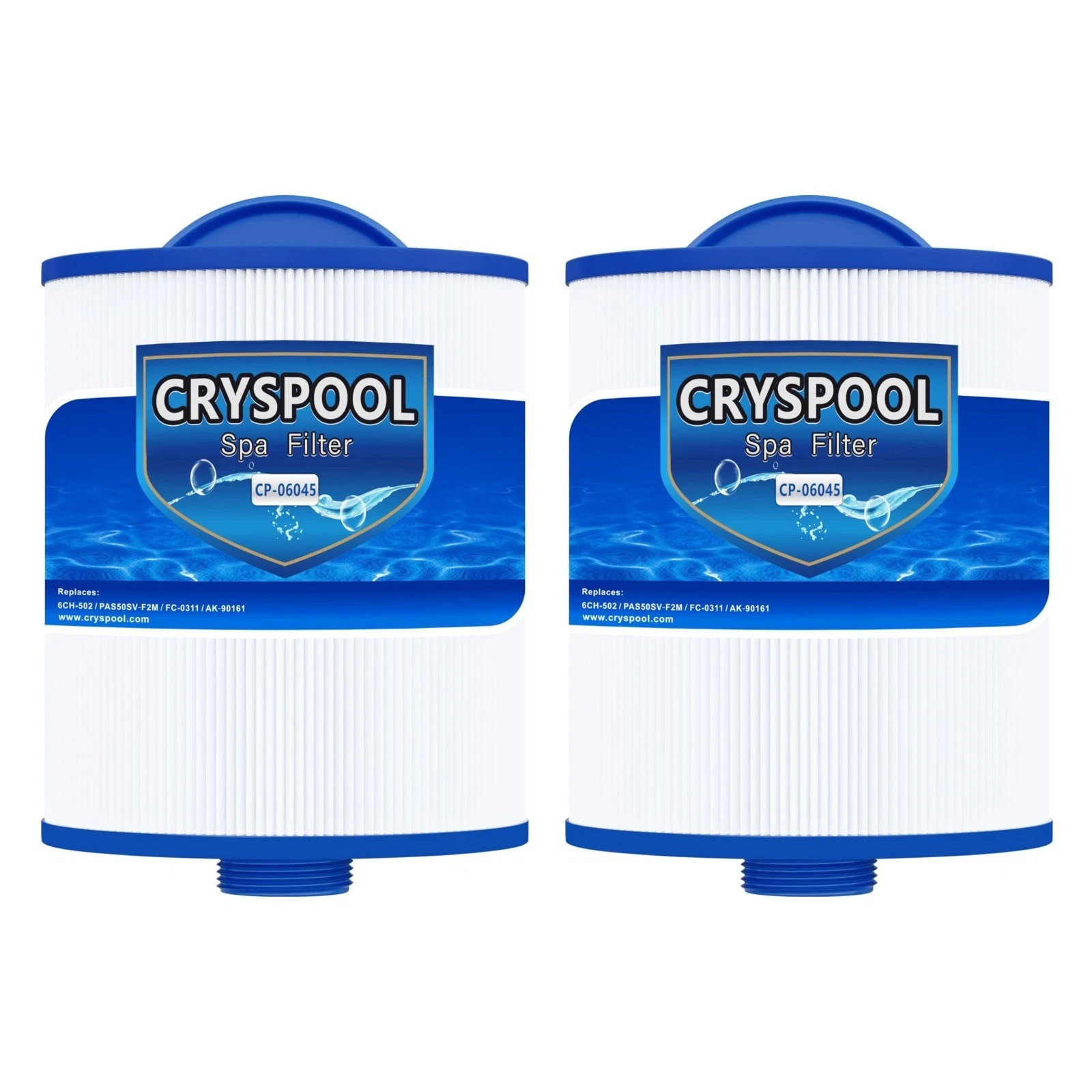 Cryspool CP-06045 Spa & Pool Filter Compatible with Artesian Spas (2 Pack) gallery