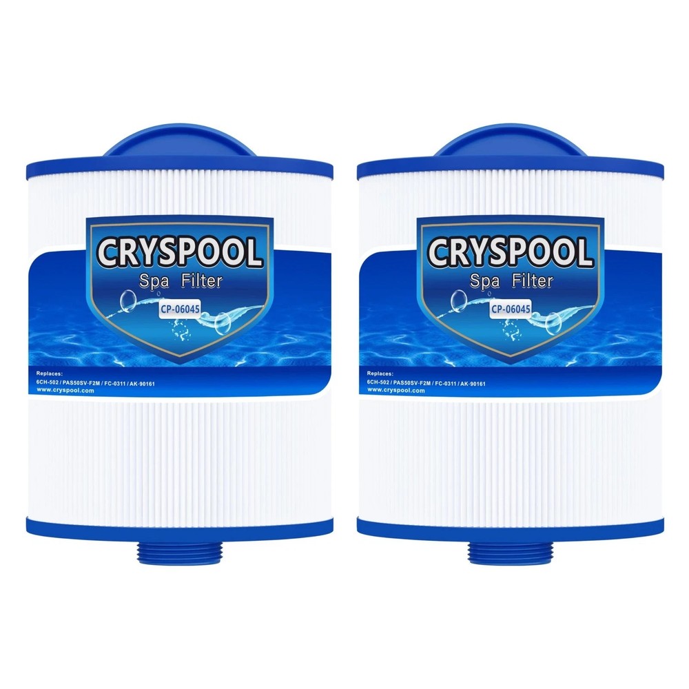 Cryspool CP-06045 Spa & Pool Filter Compatible with Artesian Spas (2 Pack)
