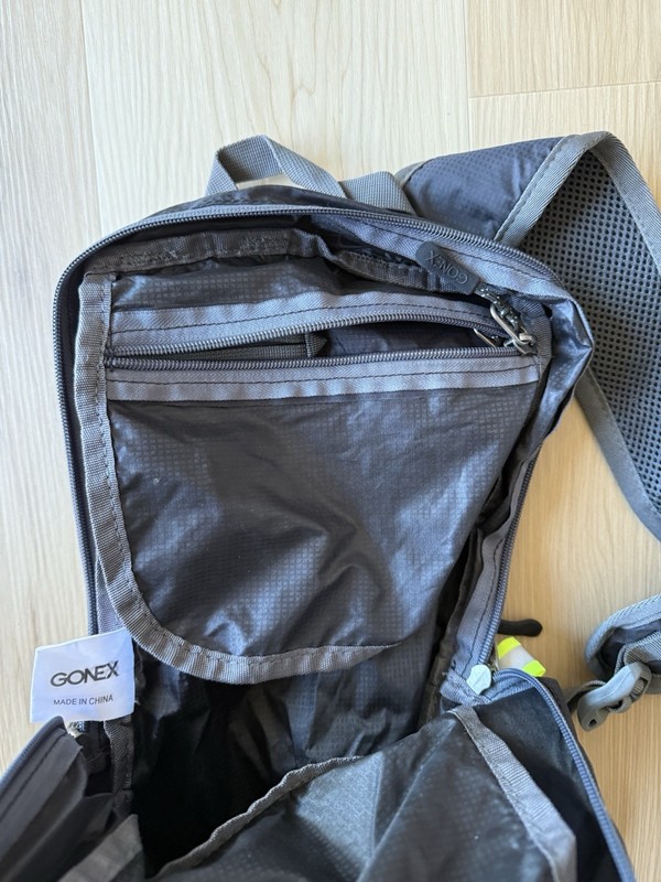 Gonex Lightweight Packable Travel Backpack Black  Flexible 3