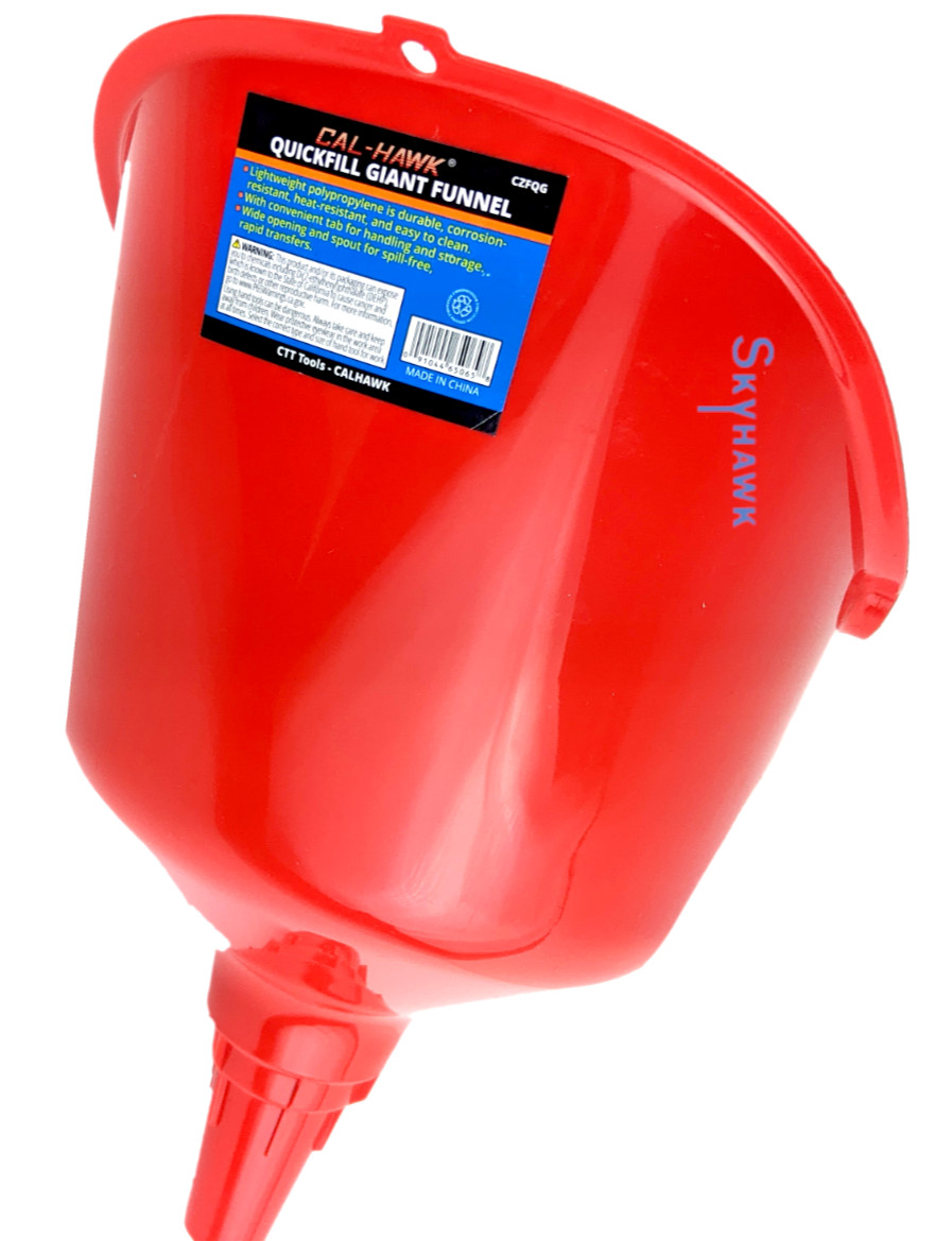 CAL HAWK TOOL QUICK FILL Giant QuickFill MOTOR OIL Funnel gallery