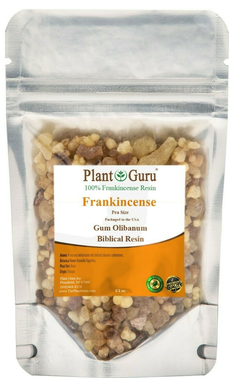 Frankincense Resin Incense PEA SIZE Olibanum For Charcoal Burner Bulk gallery