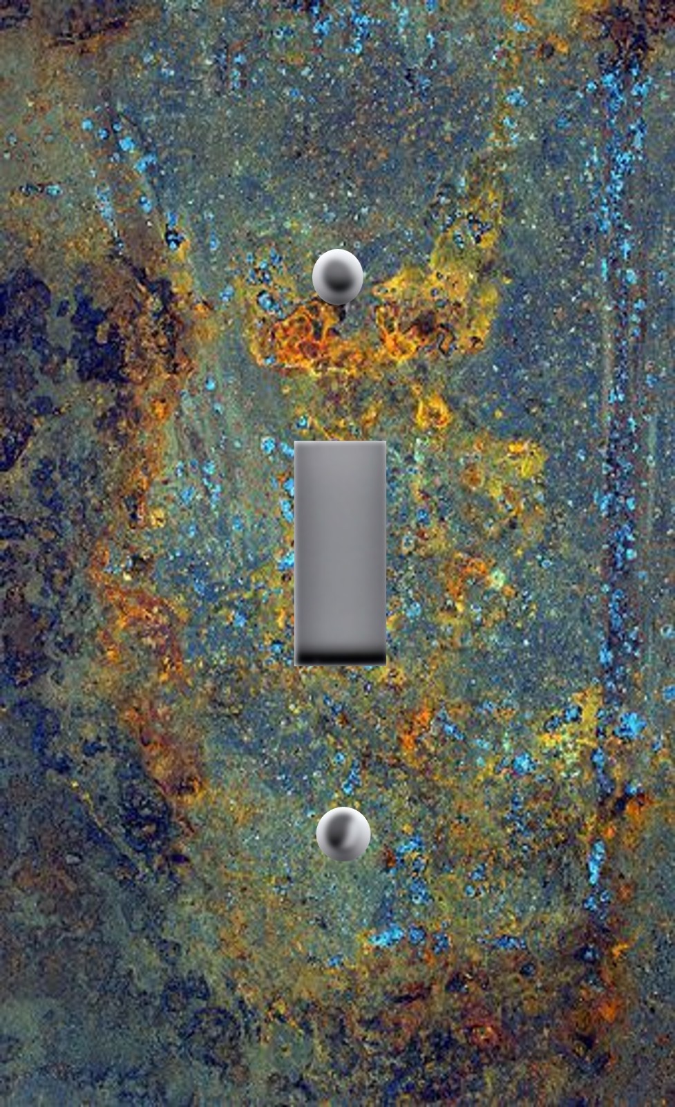 Light Switch Plate Cover RUSTIC HOME DECOR GRAFFITI ARTWORK RUST TEXTURE PATINA gallery