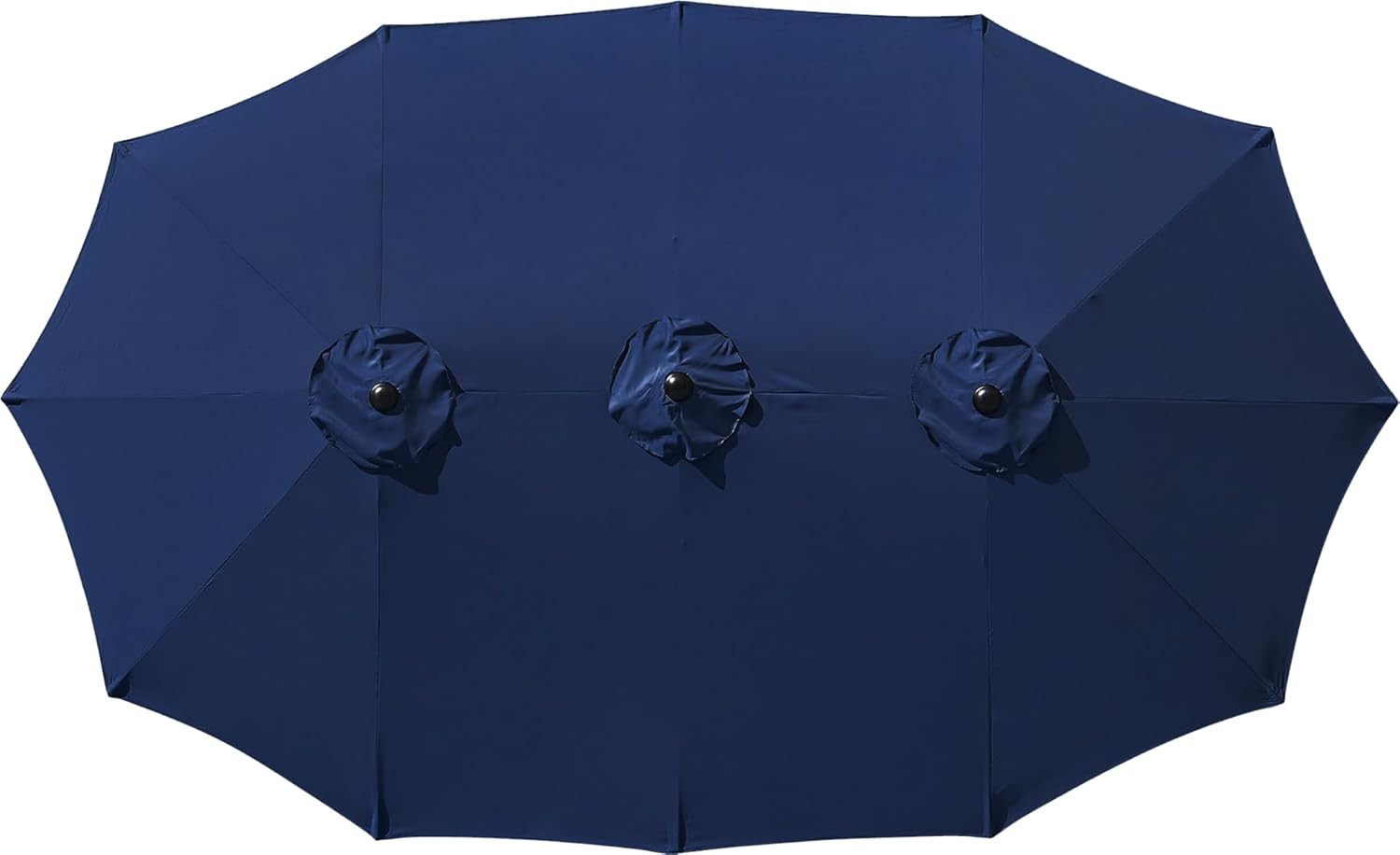 12 Ribs Umbrella Canopy Replacement for 15ft Double-Sided Patio Umbrella, Frame gallery