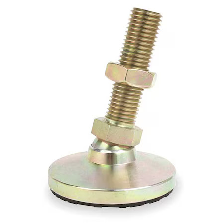 S & W Manufacturing Mn-Sw0 Leveling Mount, Swivel Stud, M8, 1In Base, Hex: 1/2 gallery