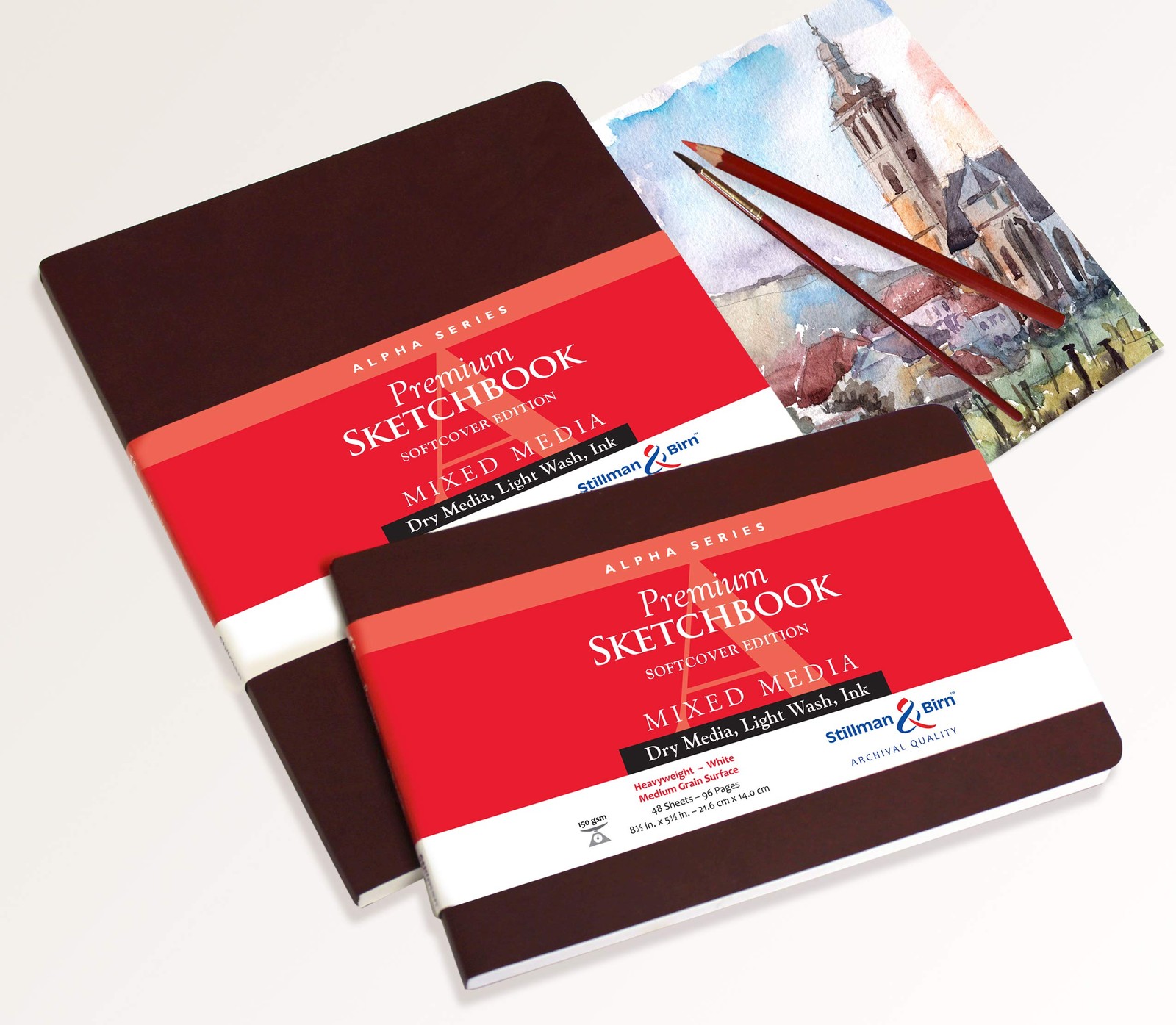 Stillman & Birn Alpha Series - Softcover Sketchbook - Portrait 5 x 8 - 150gsm gallery