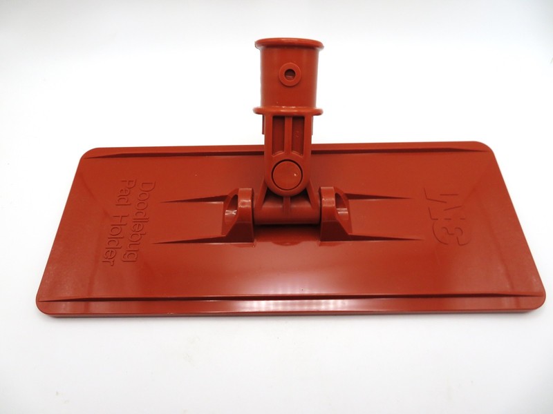 3M DOODLEBUG PAD HOLDER FOR THREADED HANDLE HOLDER - ORANGE- 5 Holders gallery