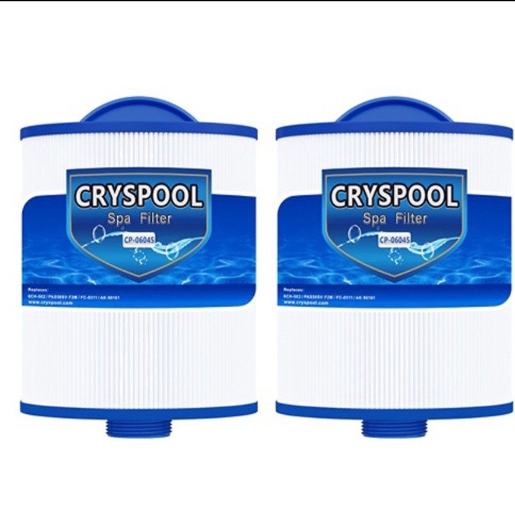Cryspool® 06045 Filter 2-Pack Compatible with Artesian Spas, Tidal Fit Swim... gallery