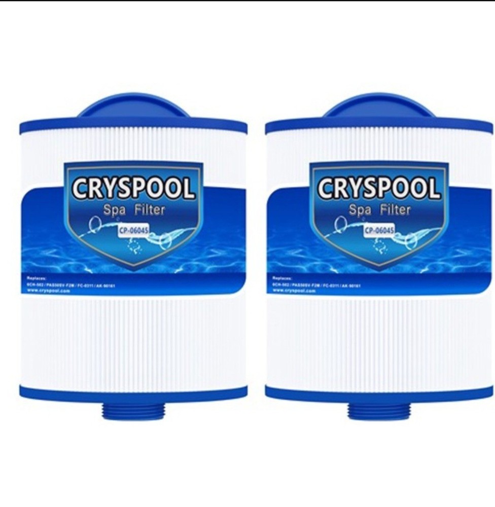 Cryspool® 06045 Filter 2-Pack Compatible with Artesian Spas, Tidal Fit Swim...