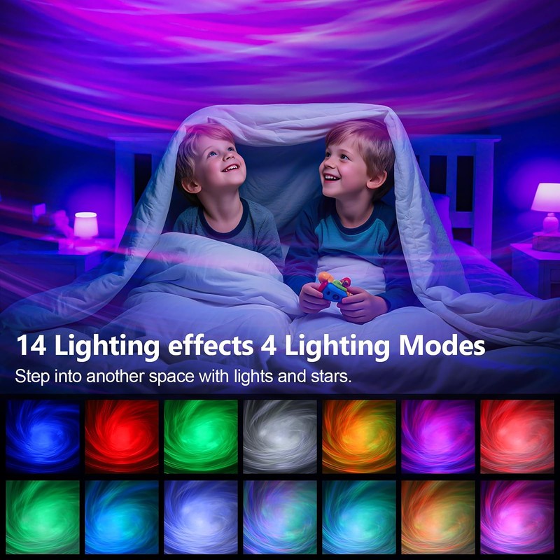 The Largest Coverage Area Galaxy Lights Projector galaxy projector-A, Black-A gallery