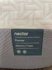 Nectar Premier Memory Foam, King, Perfect Condition