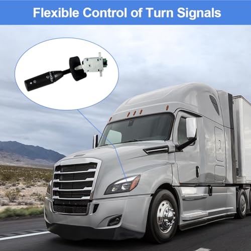 Turn Signal Switch, Push Button, Black, Manual, Compatible with A06-52311-000 gallery