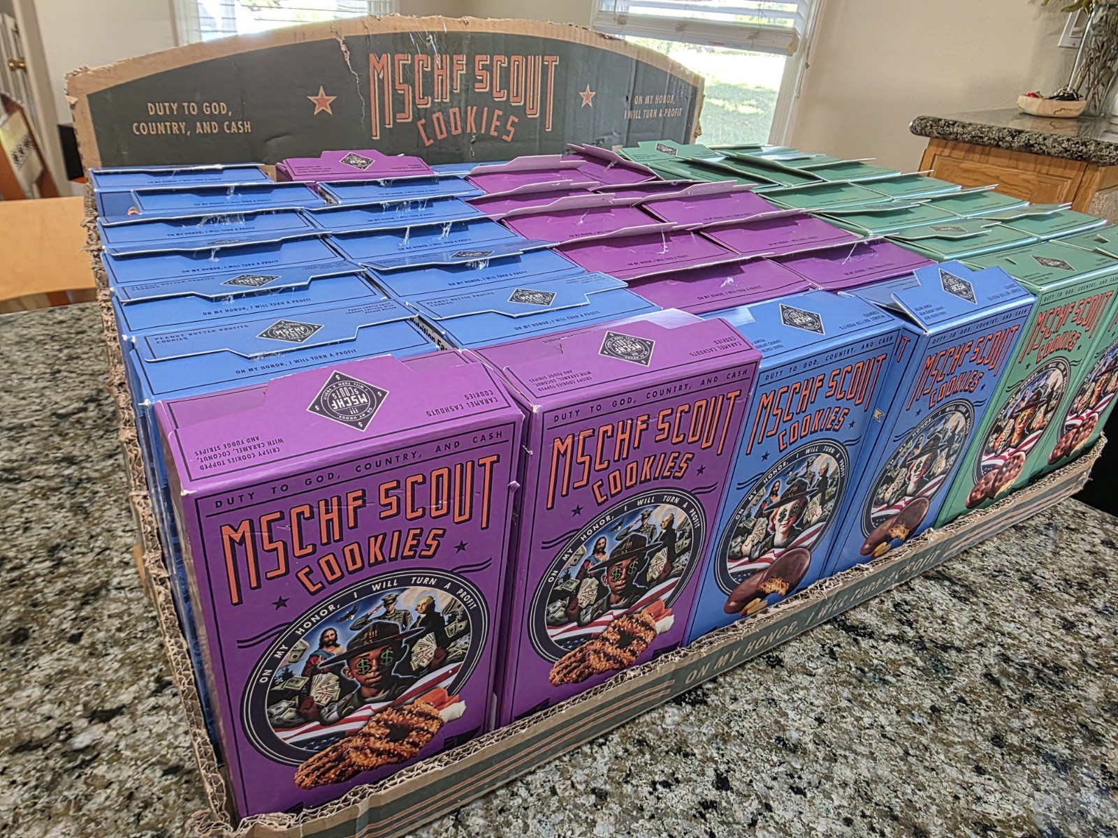 x3 Treasury Mints (Thin Mints) - MSCHF Girl Scout Cookies gallery