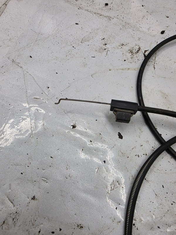 Used Choke and Throttle Cable Set For John Deere GT235 Kawasaki Engine gallery