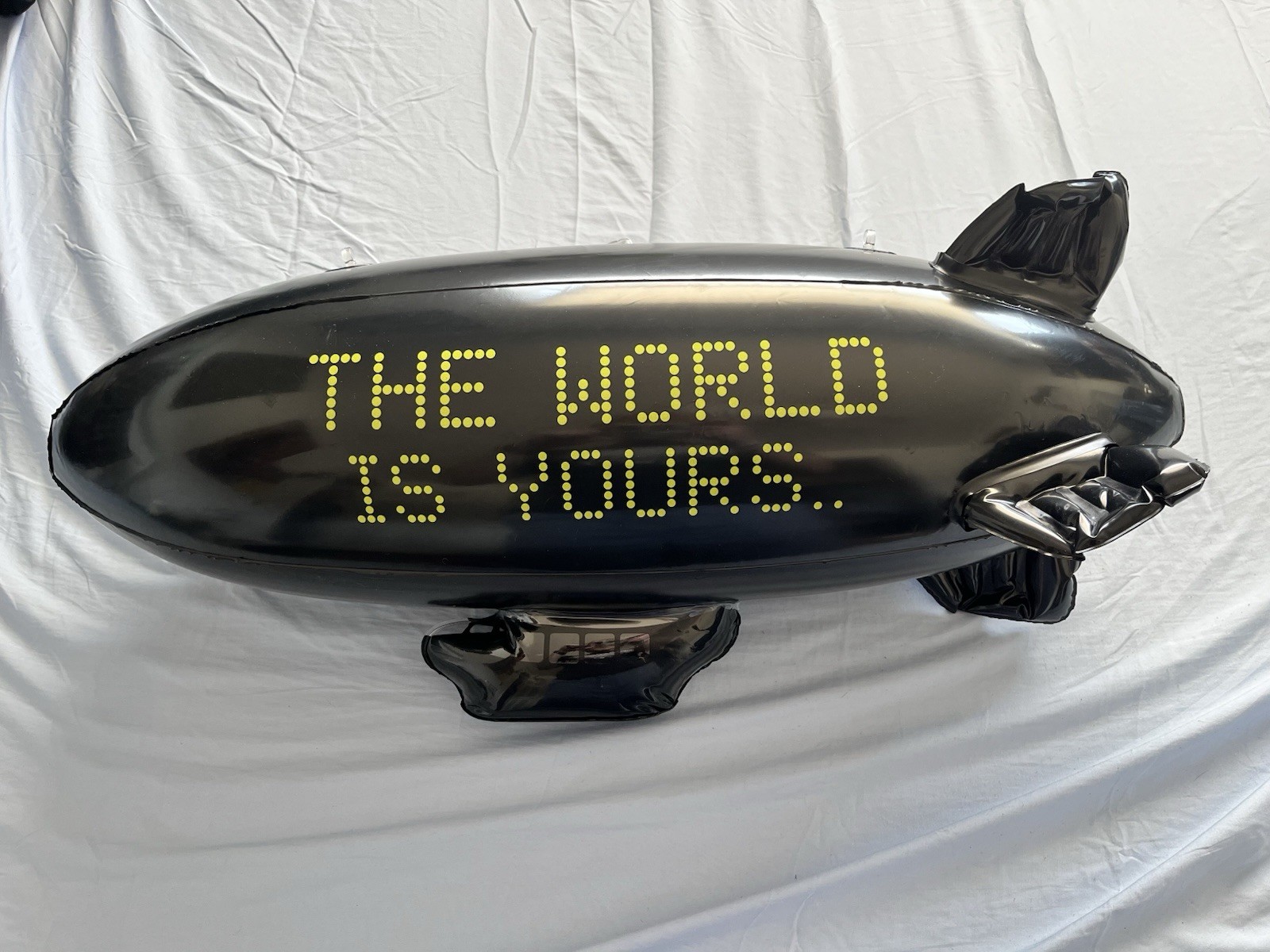 Scarface 'THE WORLD IS YOURS' inflatable blimp gallery