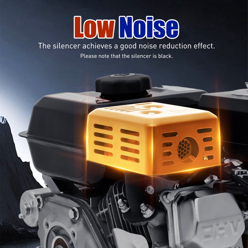 212cc 7.5 HP Electric Start Horizontal Engine Go Kart Gas Engine Motor 4-Stroke gallery