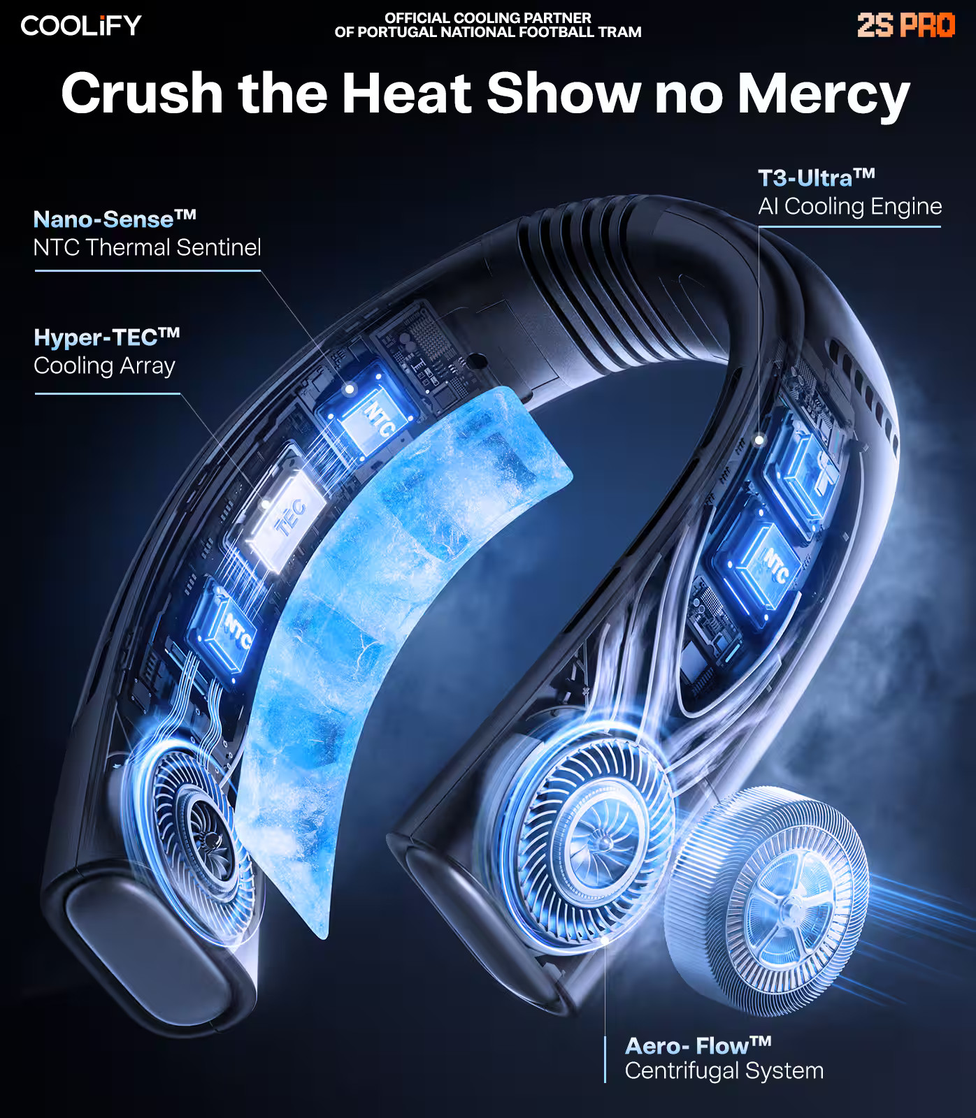 TORRAS - COOLiFY 2S Pro Instant Cooling and Heat Therapy Ultra-Light Personal... gallery