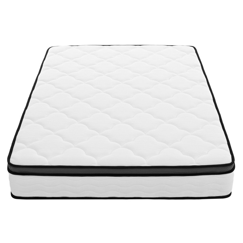 12 Inch Full/Queen Mattress Medium Soft Hybrid w/ Memory Foam & Pocket Springs gallery
