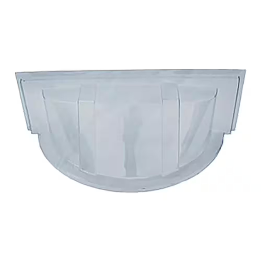 Window Well Cover Round Bubble, Economy 39 in. W x 17 in. D x 15 in. H, 1 Pack gallery