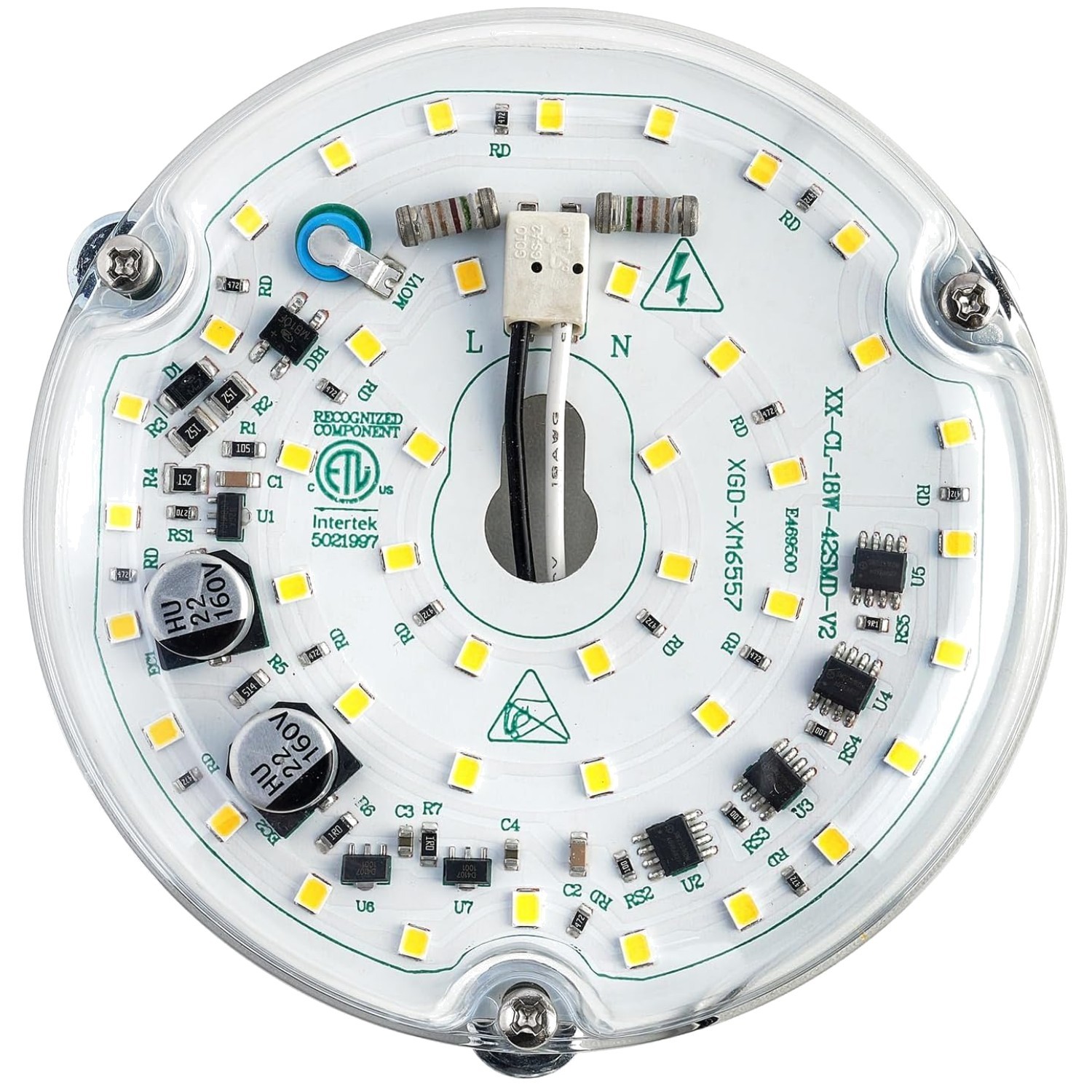 Easy Installation 4" LED Retrofit Light Panel - 2200LM gallery
