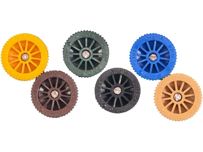 Orbit Adjustable Pattern Spray Nozzles 4-18' Radius Female Thread 0-360° gallery
