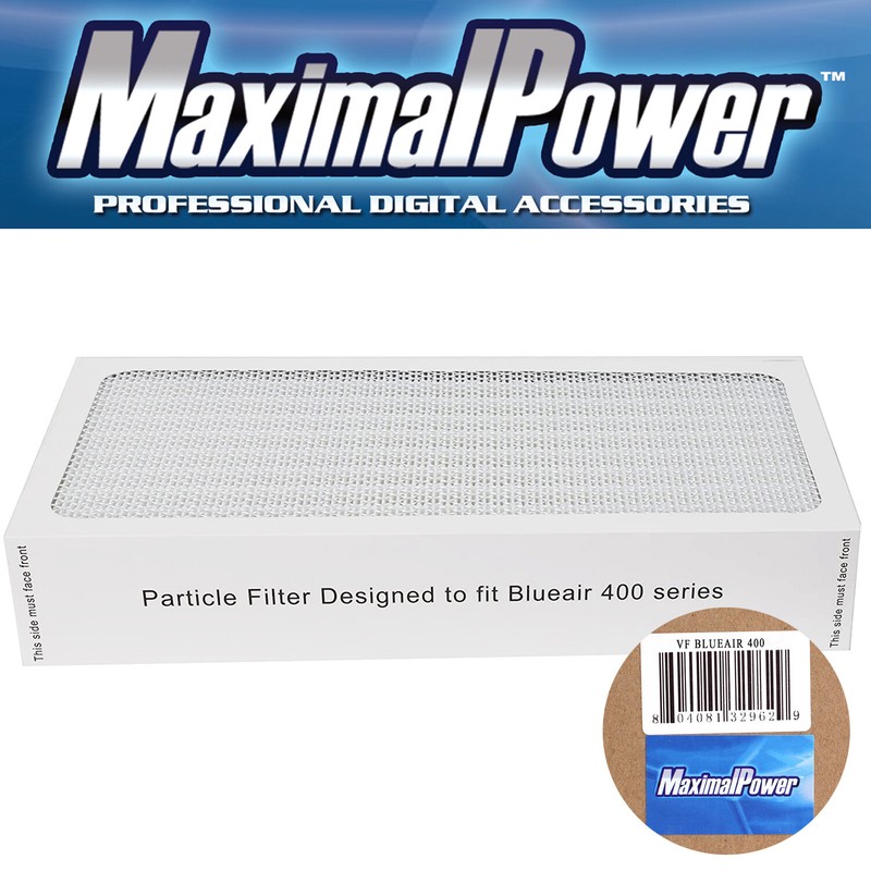 MaximalPower Replacement HEPA Filter for Blueair 400 Series Air Purifiers (1PK) gallery