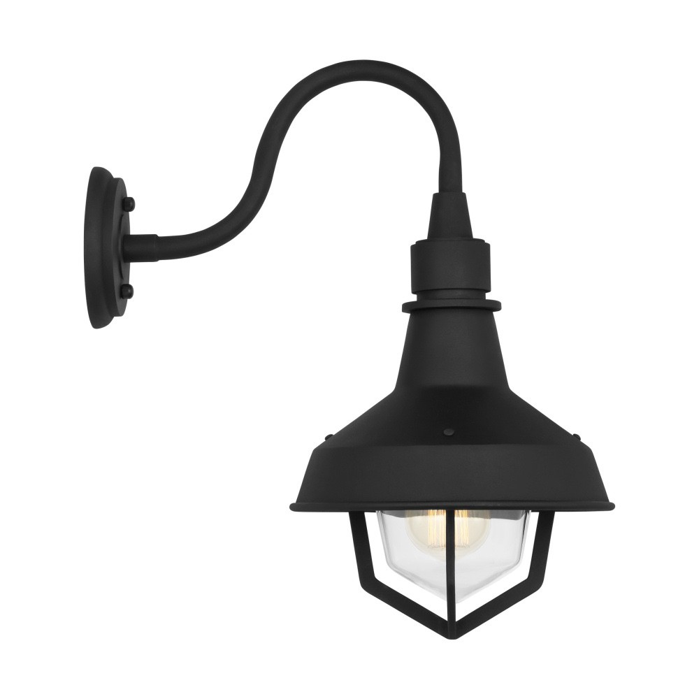 Hollis Transitional 1-Light Outdoor Exterior Small by Visual Co. TO1011TXB gallery