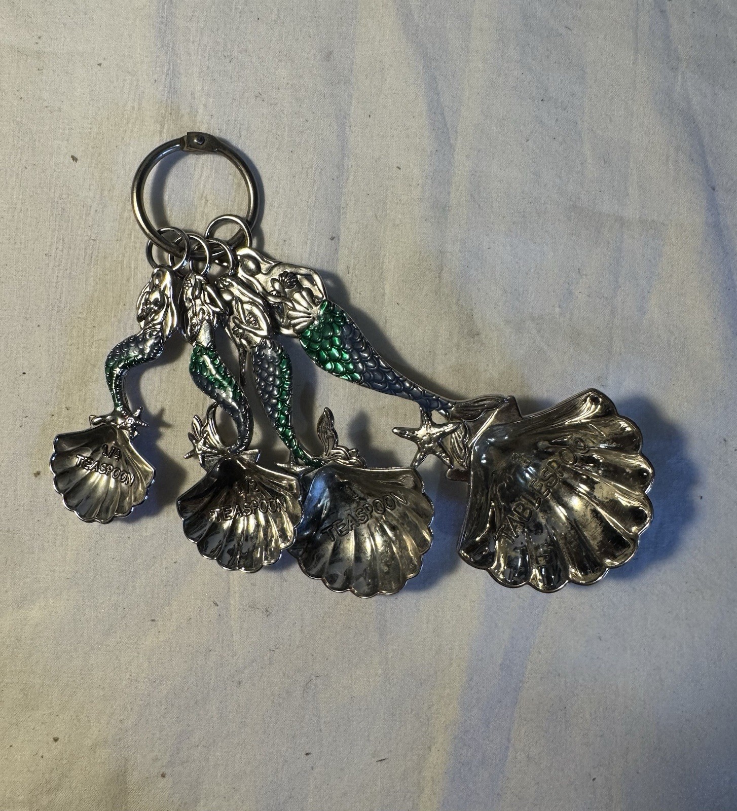 Ganz Four Piece Mermaids Measuring Spoon Set gallery