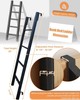 RV Bunk Bed Ladder One-Piece Steel, 50"/55"/60"/66"/72'' Bunk Bed Ladder with... gallery