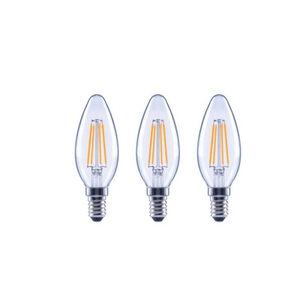 Eco-Smart 60W Equivalent B11 Candle Dimmable Daylight - Pack of 3 gallery